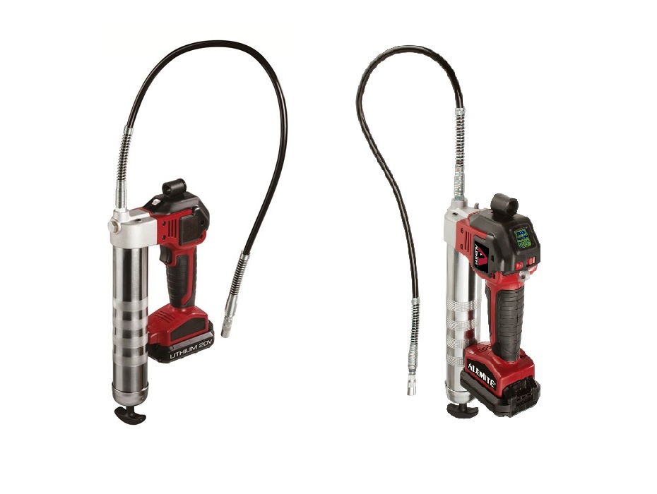 Шприц для смазки на аккумуляторной батарее (с 2-мя батареями)