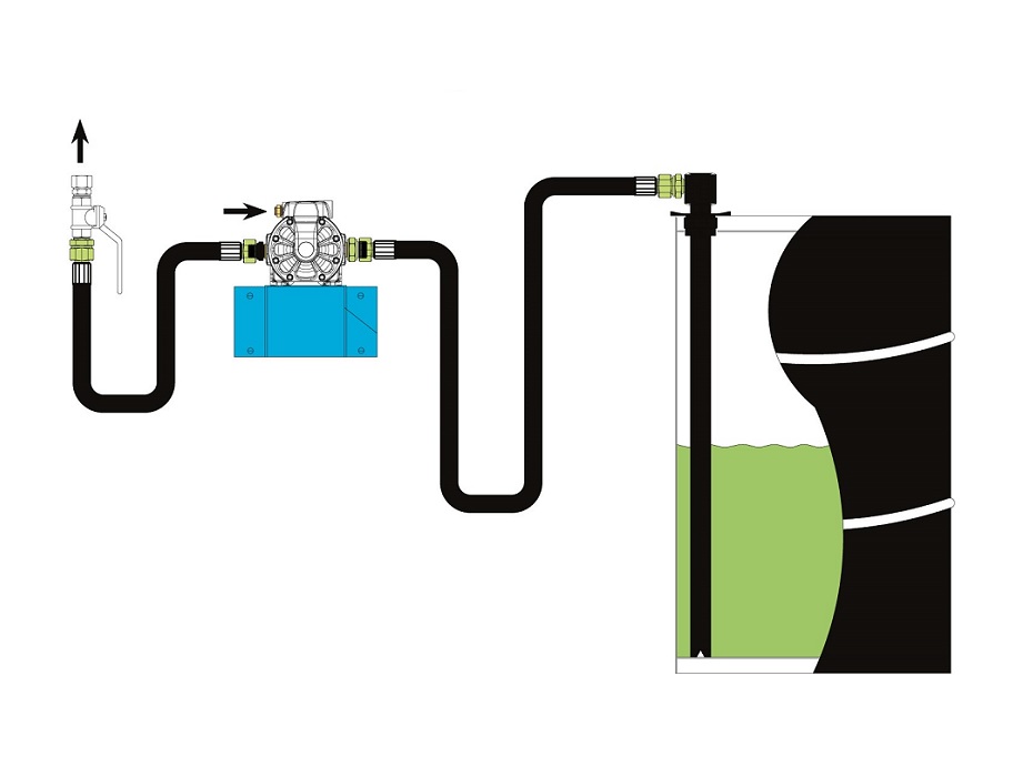 Комплект монтажный для диафрагменного насоса 22310,крепление на стену,без блока подготовки воздуха.