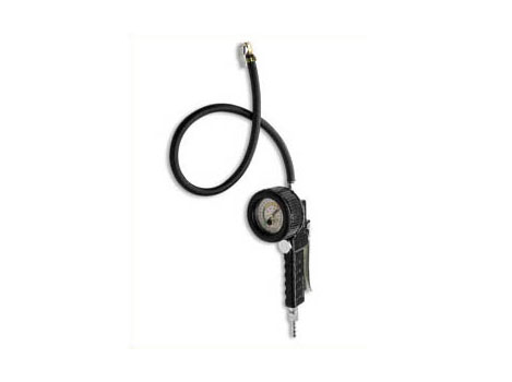 Пистолет для накачки шин с манометром и шлангом 650 мм  1/4"