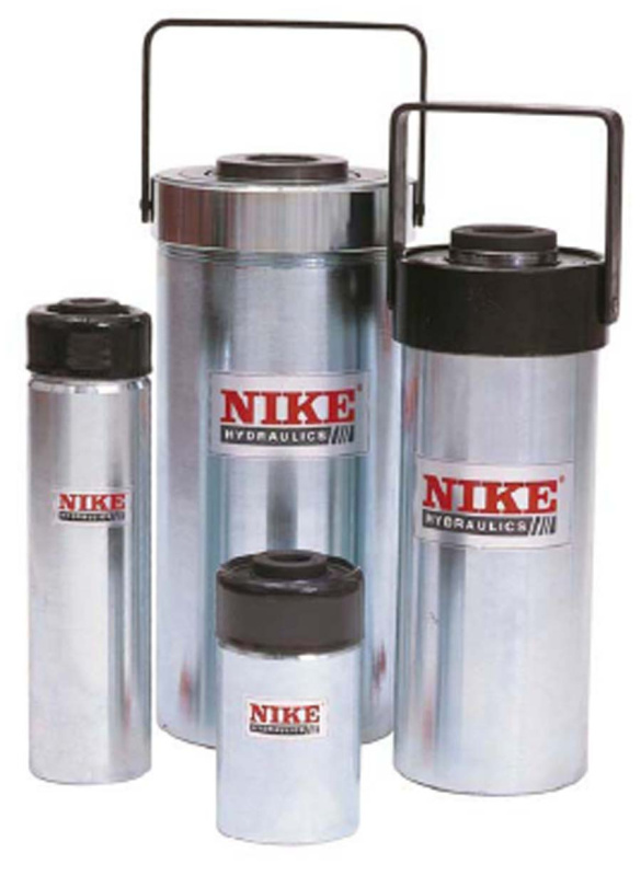 Гидроцилиндр полый, усилие 6 т, ход штока 51 мм, высота 136 мм 