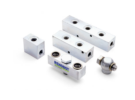 Коллектор распределительный, два глухих выхода, вн.1/4", нар. 1/4", 150 Мпа