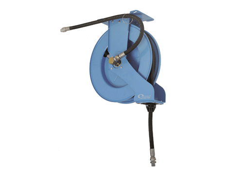 Катушка открытая для смазки, шланг 10 м, 1/4", G1/4"( f ) 40 МПа