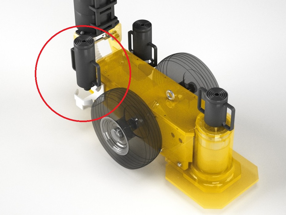 Держатель правосторонний для удлинителя к моделям M80/31 и M80/42