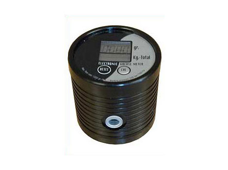 Расходомер электронный для смазки, резьба 1/8", макс. давление: 50 МПа, макс. производительность: > 1000 гр./мин., погрешность: ± 3%