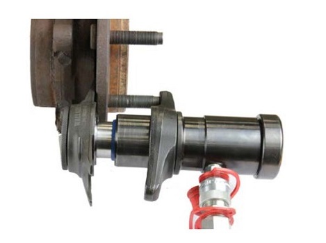 Выпрессовщик пальцев рулевых тяг легковых автомобилей 4,5 тонн