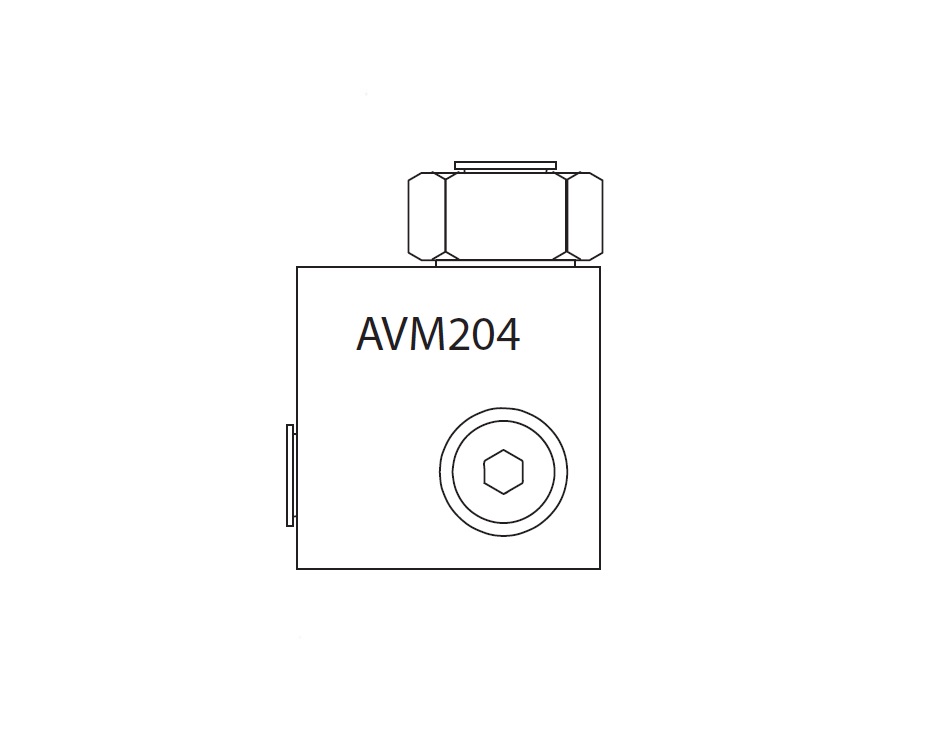 Адаптер для подключения манометров AMT801, TX103, TX104 к насосам, 150 МПа