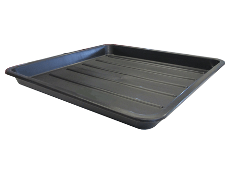 Емкость для слива масла низкая, высота 6 см, объём 20 л