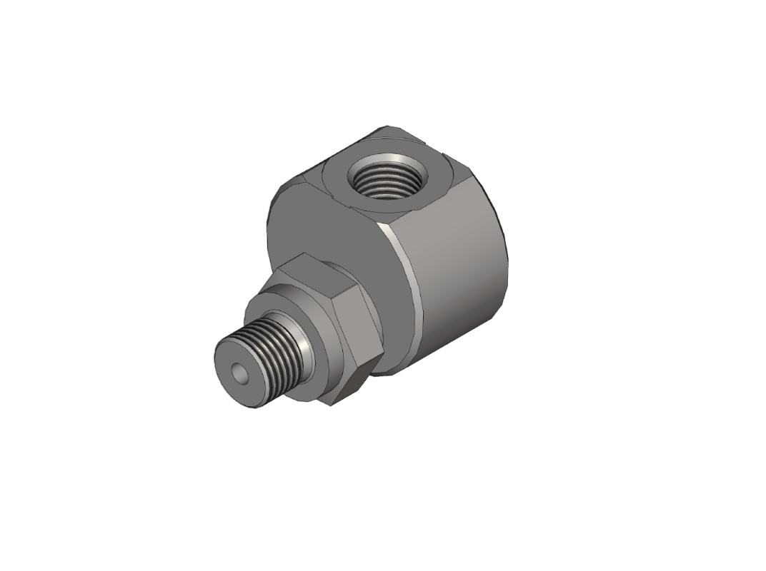 Поворотное соединение G1/4", 360градусов max 80 MPa