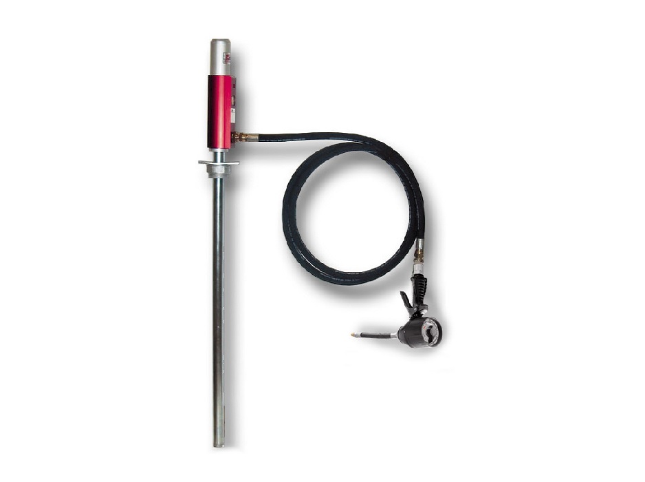 Комплект насоса 3:1 для раздачи масла, под бочку 200л; пневмопривод, механический расходомер; 25л./мин; 1MПа