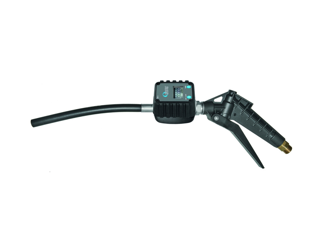 Пистолет для раздачи жидкостей на водной основе с электр. расходомером, 15 л/мин,3 МПа, 1/2" (F) BSP