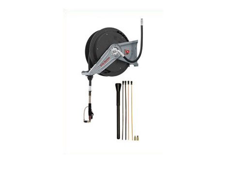 Катушка для отработанного масла, длина шланга 10м., мaкс. рабочее давление: 7,5 МПа