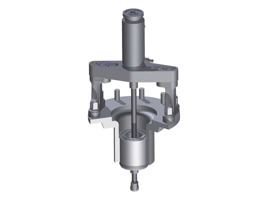 Гидравлический инструмент для ремонта автомобилей SCANIA
