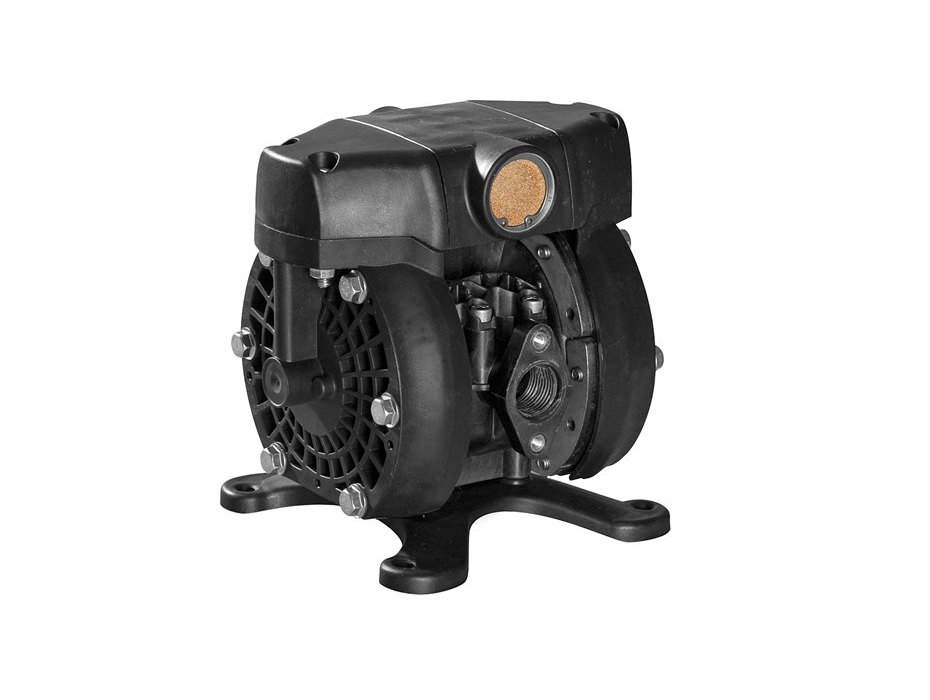 Насос диафрагменный с пневмоприводом, соответствует требованиям Atex Ex, Корпус - Ацеталь, 1:1 ,30 л/мин, воздух 0,8 МПа,G3/8"(f), жидкость: вход/выход G1/2"(f)