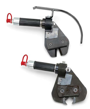 Кусачки гидравлические боковые с управляющим клапаном