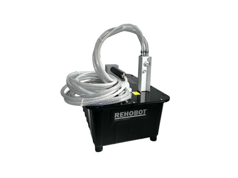 Насос гидравлический, пневматический привод, с пультом ДУ, 80 МПа, 9200 см3