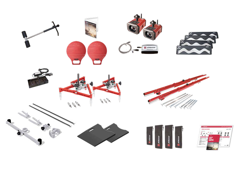 Стенд электронный сход развал для грузовых автомобилей, автобусов, измерение рам Cam-aligner