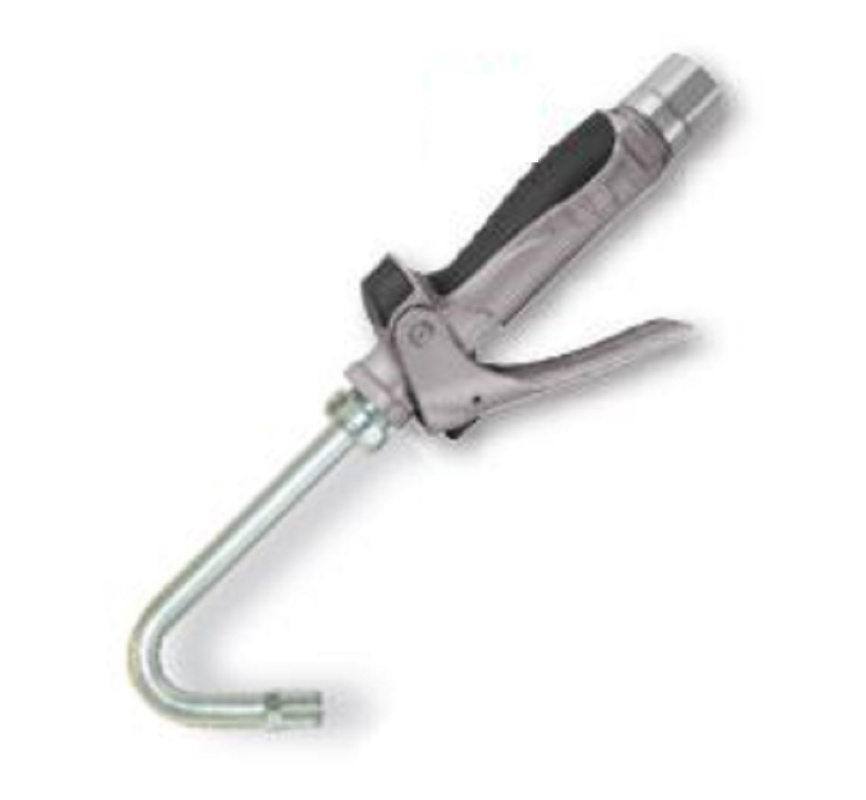 Пистолет маслораздаточный с жёстким носиком 135° с автоматическим каплеулавливателем, 10 МПа, для моторного масла вязкостью до SAE 60