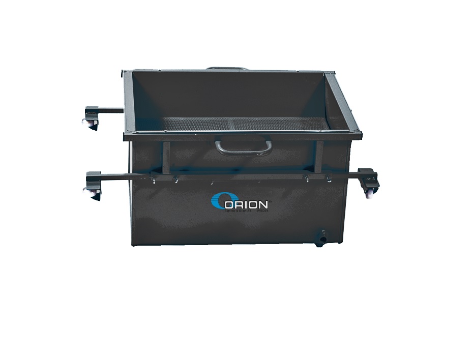 Поддон маслосборный металлический для слива отработанного масла, 90 л, для сервисной ямы