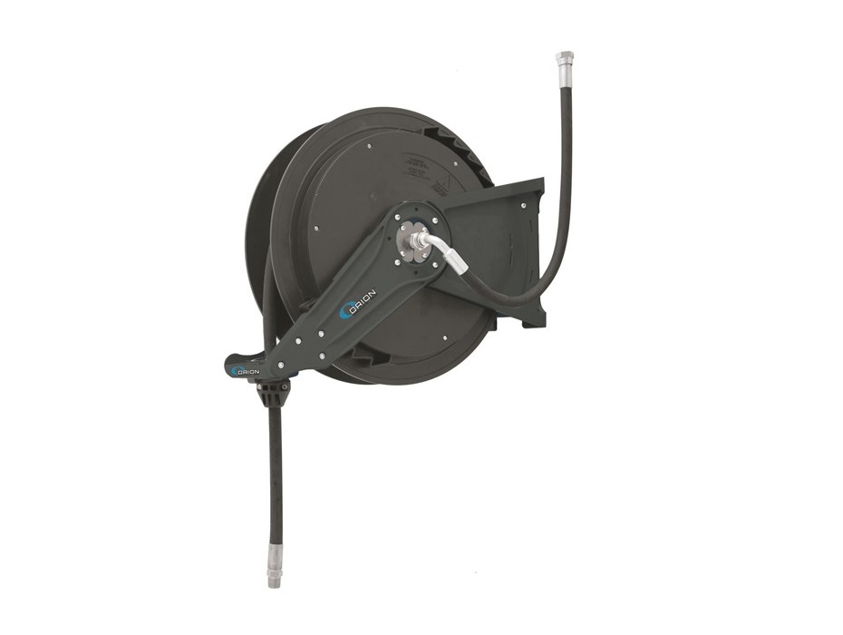 Катушка открытая для раздачи масла,воздуха,воды серии ORS, шланг 10 м, 1/2", присоединение G1/2"(F), макс. рабочее давление7,5 МПа