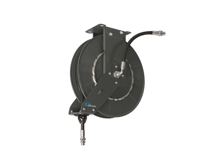 Катушка открытая для смазки, ORМ серии,шланг 15 м,диам.10 мм; G3/8"( f ), G3/8"( f ), 40 МПа