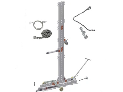 Комплект для правки кабин, автобусов - вытягивание, 3430 мм правка кабин