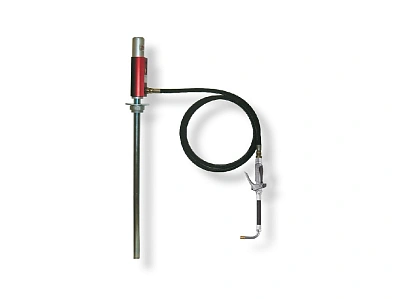 Комплект насоса 3:1 для раздачи масла под бочку 200 л, пневмопривод; пистолет раздаточный; 25л./мин; 1МПа