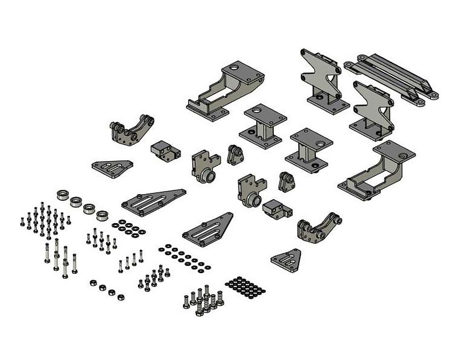 Комплект адаптеров Scania AS6 P/G/R/S (2016) Комплект адаптеров Scania AS6 P/G/R/S (2016)