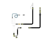 Комплект для монтажа насоса на стене без фильтра-регулятора воздуха и масляного фильтра