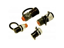 Быстро разъемное соединение гидравлическое, БРС, мама, 250 МПа, защелкивающийся, 1/4" к - шлангу