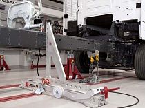 оснащение участка для кузовного ремонта коммерческого транспорта Правка рам Гэллакс