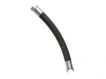 Шланг (РВД) выпускной для насосов, 0,7 м. х  2"; резиновый, армированный, соединение 2" BSP (F)