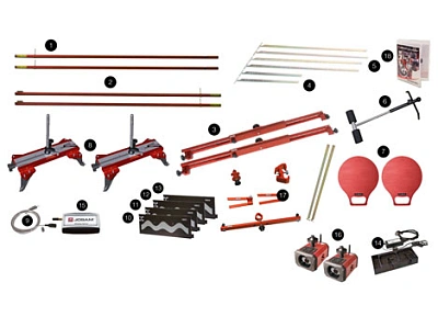 Электронный стенд измерения углов установки колес, положения осей, геометрии рам CamAligner