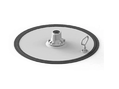 Пластина прижимная следящая для бочки 180 кг., диаметр 550-590 мм., только для насосов серии С115 и С150