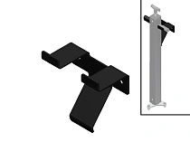 Кронштейн для крепления стойки на стене