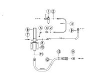 Комплект для монтажа насоса на стене с фильтром-регулятором воздуха и масляным фильтром (арт. № 29300)