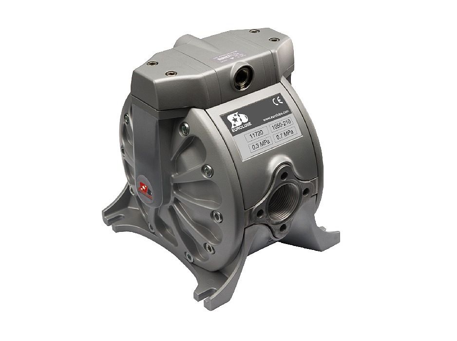 Насос диафрагменный ЕD100AL для масел, охлаждающей жидкости, других нефтепродуктов; пневмопривод 1:1; 100 л/мин; 0,7 МПа