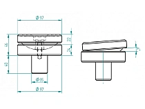 Опора плавающая для M60/22, М80/31, М80/42