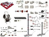 Комплект оборудования для правки кабин