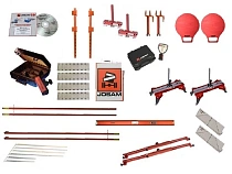 Стенд сход-развал грузовых автомобилей, лазерный продвинутый комплект