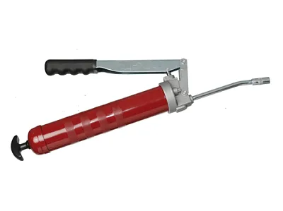 Насос рычажный ручной (Шприц) профессиональный для смазки, с клапаном для наполнения (предохранительным клапаном), 1,3 г/ход штока, 70 МПа (700 бар).