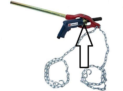 Кронштейн для рычага пневматической дрели Правка рам Гэллакс