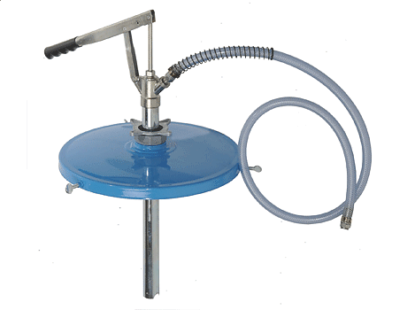 Насос ручной для перекачки смазки в резервуары для бочек 50 кг Ø 350-395 мм шланг 1,5 м, ( брс необходимо заказывать отдельно)