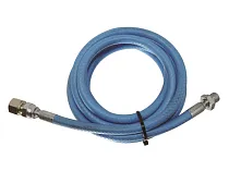 Шланг дренажный, для сброса масла c предохранительного клапана в бочку, с фитингами папа G 1/4", мама G 1/8", диаметр 1/4", длина 3 м.