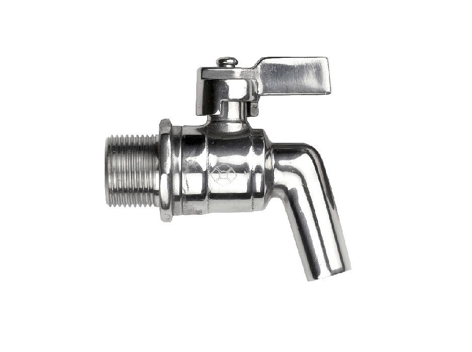 Кран из нержавеющей стали для раздатчика масла 16755; соединение: 1/2” BSP (F)