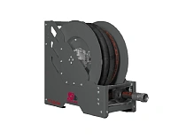 Катушка открытая для раздачи масла, высокой производительности, цельнометаллическая; шланг 15 м. х 1-1/2"; 2 МПа