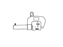 Струбцина для правки рам 20 т, для правки рам
