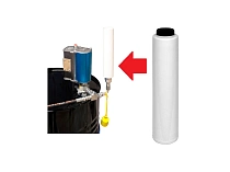 Картридж для смазки 400 г, пустой, многоразовый, для заполнения насосом