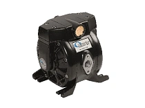 Насос диафрагменный с пневмоприводом, 1:1, 50 л/мин, воздух 0,8 МПа, G3/8"(f), вход/выход G1/2"(f), Корпус из Алюминия, никелированный