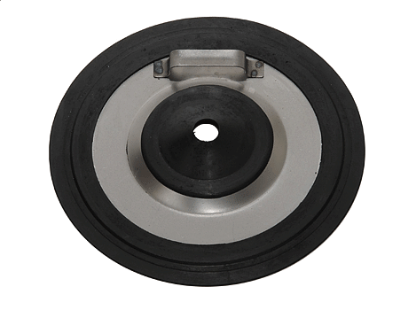 Пластина уплотнительная под приемную трубу насоса диаметром 26-42 мм под бочки 18-20 кг, для бочек с внутренним диам. 260-290 мм