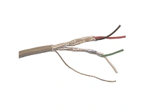 Кабель коммуникационный 4-жильный экранированный и витой